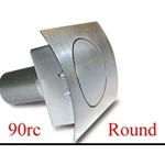 Hagan Street Rod Necessities Round Fuel Door Curved Surfaces- 90RC. Fixed Price $195.40.