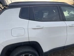 Rear Side Door 2017-2024 Jeep Compass Right Passenger PW3 White Electric 1003886. Fixed Price $412.50.