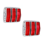 Taillight Bezel And Lens Kit Mustang 1965-1966. Fixed Price $62.99.