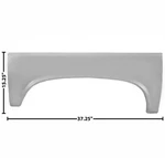 1968 1969 Chevelle Quarter Wheel Arch Lip Patch Steel Panel Right Side Dynacorn. Fixed Price $109.99.