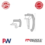 Scott Drake Front Fender Splash Shield Kit Rubber 1964-1966 Ford Mustang. Fixed Price $53.78.
