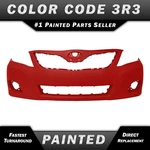 New Painted *3R3 Barcelona Red* Front Bumper Cover For 2010-2011 Toyota Camry. Fixed Price $380.99.