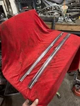 1955 1956 1957 Chevrolet Bel 4 Dr Sedan Pair Upper Front Door Trim Moldings. Fixed Price $99.99.