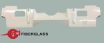 1968 Only Corvette Fiberglass Standard Exhaust Panel Aci Made In Usa. Fixed Price $311.30.