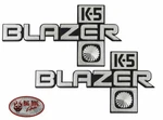 1981- 1988 K5 Blazer Fender Emblem Pair, Oer 14026441 Gm Licensed Part. Fixed Price $80.68.