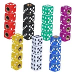 28PCS Dice Tire Caps, Stem Red Valves Cap,. Fixed Price $19.78.