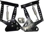 For 1967-72 Chevy Gmc Truck Pickup C10 K10 K20 Black Billet Hood Hinges Pair. Fixed Price $298.00.