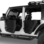 Fit 07-18 Jeep Wrangler Jk 4 Doors Steel Front & Rear Tube Half W/skins. Fixed Price $298.89.