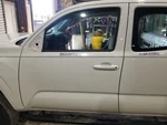 18 Toyota Tacoma Sr Door White 040 Front Left Driver Extended Cab. Fixed Price $800.00.