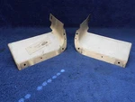 1971-72 Mercury Cougar Lh And Rh Headlight Extension Housings Pair Nos Ford 816. Fixed Price $59.99.