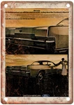 1969 Vintage Ford Auto Ad Retro Look Reproduction Metal Sign A13840. Fixed Price $36.95.