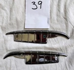 Chevrolet 1958 Pair Front Door Handle Shield Guard Trim #3746606 R286 Lh. Fixed Price $65.00.