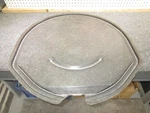 63/67 Corvette Press Molded Fiberglass Spare Tire Lid Gm Nos 327 427 396 3841700. Fixed Price $650.00.