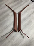 88-94 Chevy Gmc Obs Truck Suv C/k Pillar Trim Moldings Red Burgundy Pair. Fixed Price $159.00.