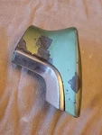 1967-68 Mercury Cougar Right Rear Quarter Panel Extension W/trim C7WB-6527702-A. Fixed Price $25.00.