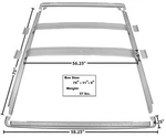 1966-77 Ford Bronco Roof Inner Brace 7-PIECES W/ Wtp New. Fixed Price $556.89.