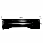 1967 68 69 71 72 Chevy Pickup Truck Bedside Stepside Panel Shortbed Right Sidess. Fixed Price $999.00.