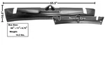 Dodge Challenger Rear Valance Standard Without Exhaust Cutouts 1970-1974. Fixed Price $276.74.