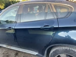 2008-2014 Bmw X6 Rear Side Door Left Driver B38 Midnight Blue Metallic 974568. Fixed Price $225.50.