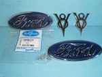 1934 Ford Pickup And Commercial Hood Side Emblems, Script With V8. Fixed Price $196.50.