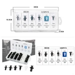 100PCS For Cadillac Car Rivet Push Pin Fastener Retainer Bumper Fender Clips. Fixed Price $11.89.
