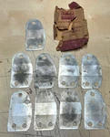 Nos Ford COAB-6422058-A Shim Door Lock Striker Plate (one Pkg Of 9 Pcs). Fixed Price $35.56.
