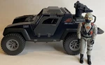 Vintage Gi Joe Cobra Stinger Night Attack 4-WD Vehicle With Driver Arah 1984. Fixed Price $59.97.