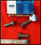 Nos 1970S Ford Bumper Bolts X4 Mustang Convertible Boss 302 429 Mach Grande. Fixed Price $36.50.