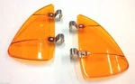 Amber Orange Accessory Vent Wing Window Deflector Breeze Breezies Pair. Fixed Price $13.95.