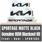 Fits 2023-2026 Sportage NQ5 Matte Emblem Oem Front Rear Blackout Set. Fixed Price $49.99.