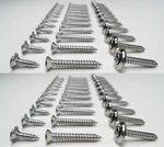 66 Chrome Interior Screws! For: G-body Monte Carlo Hurst Olds 442 Ss Regal Etc. Fixed Price $24.95.
