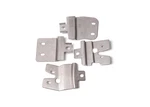 Slick Locks GM-FVK-1 Puck Bracket Hinged Stainless Steel Silver Set Of 4. Fixed Price $108.11.