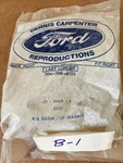 Dennis Carpenter 2C-16608-A 1952 Ford V8 Hood Emblem. Fixed Price $60.00.