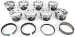 Speed Pro Hypereutectic Pistons SET/8+MOLY Rings+clips Kit Chevy 350 5.7 LT1 030. Fixed Price $340.00.