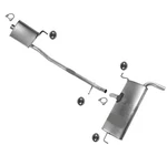Exhaust Resonator Extension Pipe Muffler Fits 2012-2015 Gm Captiva Sport. Fixed Price $644.00.