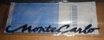 2000-2003 Chevy Monte Carlo Trunk Nameplate Emblem Dark Blue Oem Gm 10402603. Fixed Price $29.99.