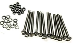 New 1935/36 Ford Roadster + Phaeton Front Door Hinge Pillar Hardware Set. Fixed Price $18.95.