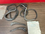 1956 Ford Victoria Door Gaskets Rubber Seals Weatherstrip 1225. Fixed Price $109.99.