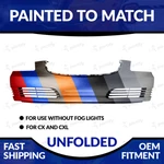 New Painted 2006-2011 Buick Lucerne Unfolded Front Bumper W/o Fog Light Holes. Fixed Price $401.98.