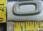 Chevrolet Circa '60S Letter "o" Emblem 3894107 (5026. Fixed Price $10.00.