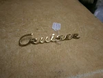 Studebaker 1343244 Emblem Script "cruiser" 1962 1963 Nos. Fixed Price $25.99.