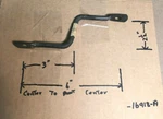 Nos 1970'S & Other Ford Mercury Front Fender Support Bracket Brace. Fixed Price $20.01.