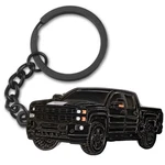 Glahorse For Chevy Silverado Keychain Small, Pure Black. Fixed Price $22.69.