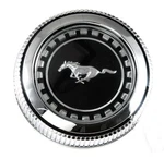 New! 1971 - 1972 1973 Ford Mustang Gas Cap Chrome Twist On With Cable. Fixed Price $89.05.
