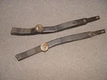 58-60 C1 Corvette Bumperette Support Brackets Pair Gm #3739331 332-NCRS Correct. Fixed Price $145.00.