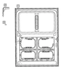 Genuine Mopar Reinforcement Right 68167718AA. Fixed Price $39.75.