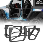Fit 2007-2018 Jeep Wrangler 4-DOOR Jk Front & Rear Tube Doors Replacement W/net. Fixed Price $298.99.