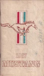 1967 Ford Mustang Owners Manual Original User Instruction Operator Guide Book. Fixed Price $39.00.