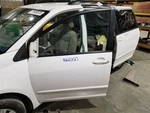 08 Toyota Sienna Door Front Left Driver White 056. Fixed Price $250.00.