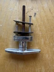 1932 1933 1934 Ford Trunk Locking Deck Lid Rumble Seat T-handle Oem. Fixed Price $472.50.